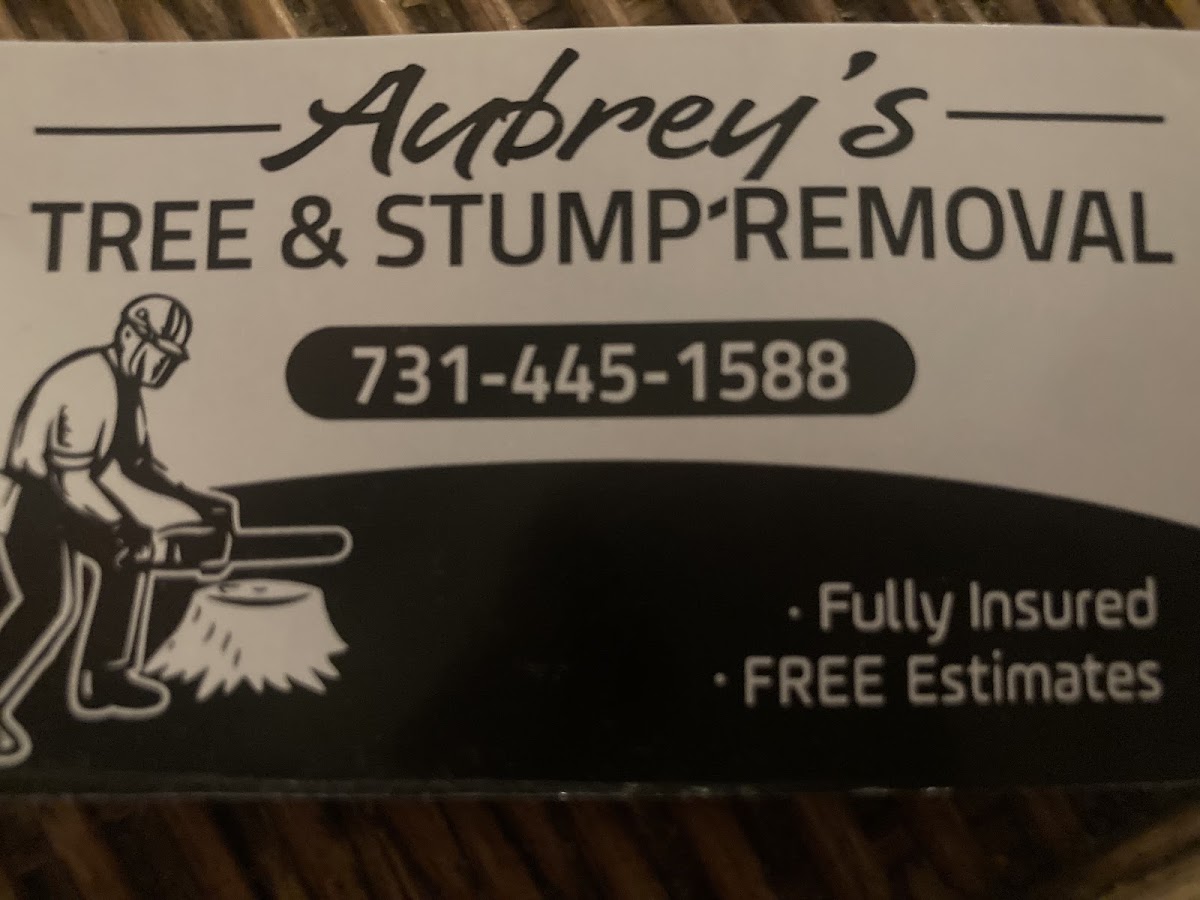Aubrey’s Tree & Stump Removal, photographed by a Google contributor