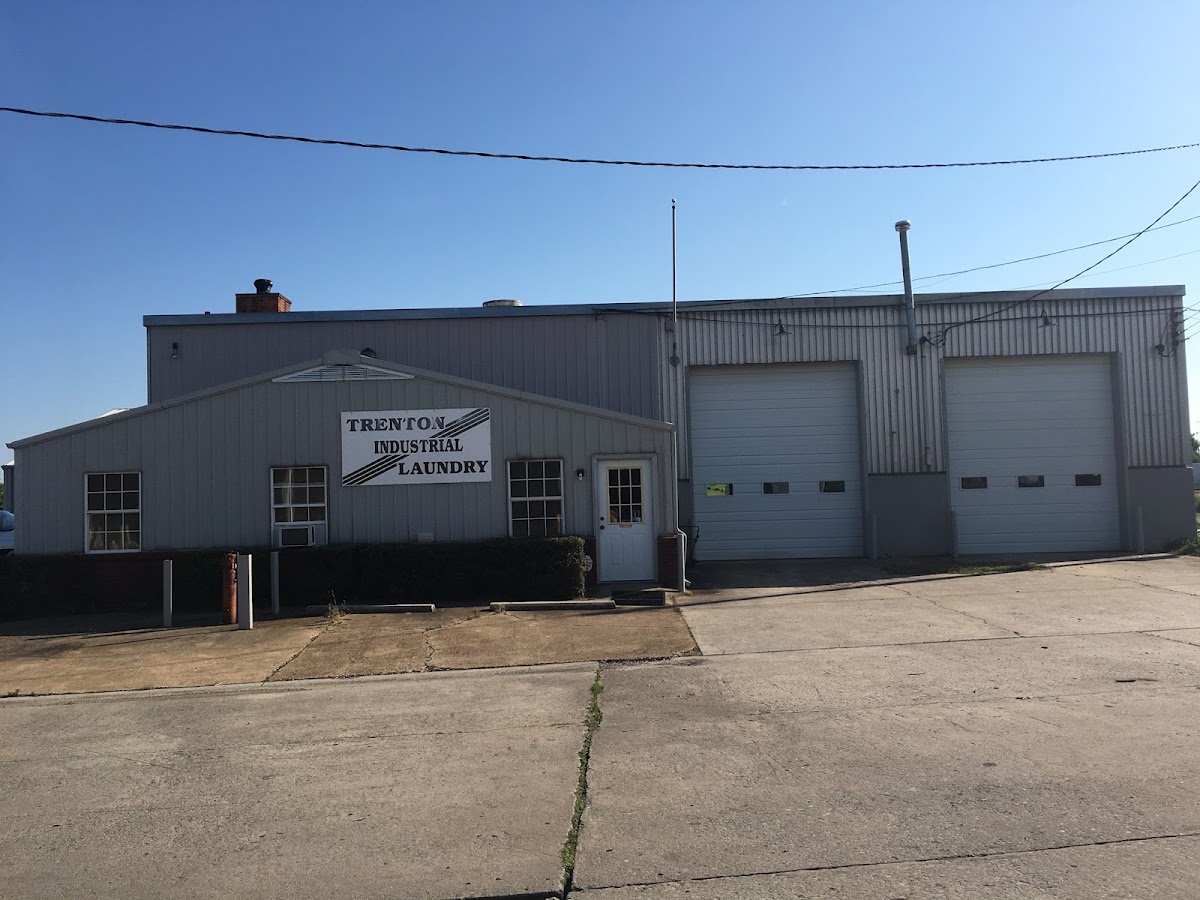 Trenton Industrial Laundry, photographed by a Google contributor